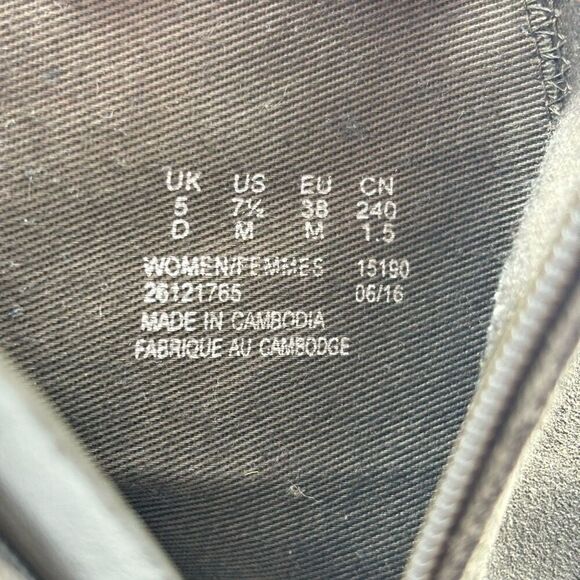 Clarks Breccan Myth Suede Ankle Boots Khaki Olive Size 7.5 - Picture 10 of 11